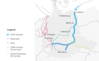 GASCADE, OGE and NET4GAS joined forces to create the Czech-German Hydrogen Interconnector